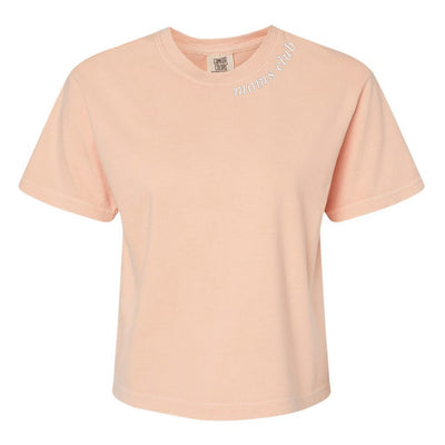 Make It Yours™ Collar Comfort Colors Boxy T-Shirt - United Monograms