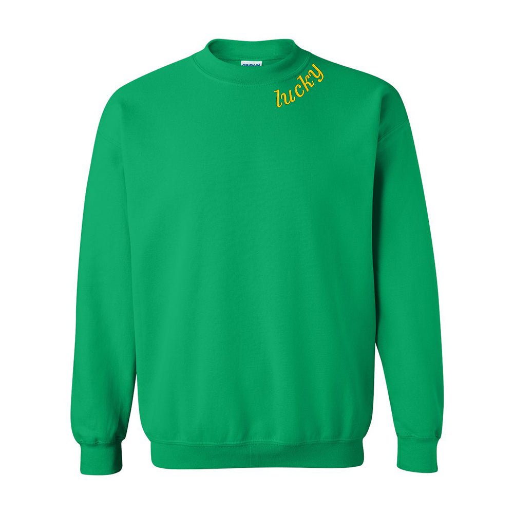 Make It Yours™ Collar Crewneck Sweatshirt - United Monograms