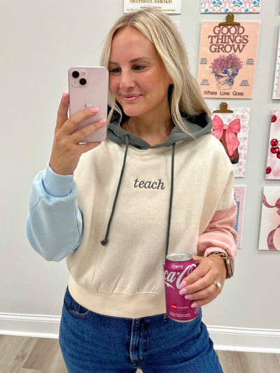 Make It Yours™ Colorblock Hoodie - United Monograms