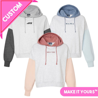 Make It Yours™ Colorblock Hoodie - United Monograms