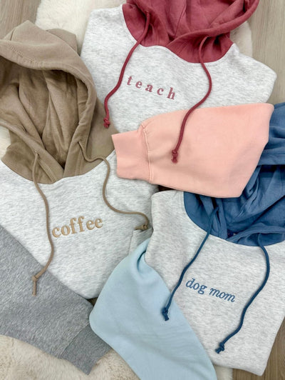 Make It Yours™ Colorblock Hoodie - United Monograms