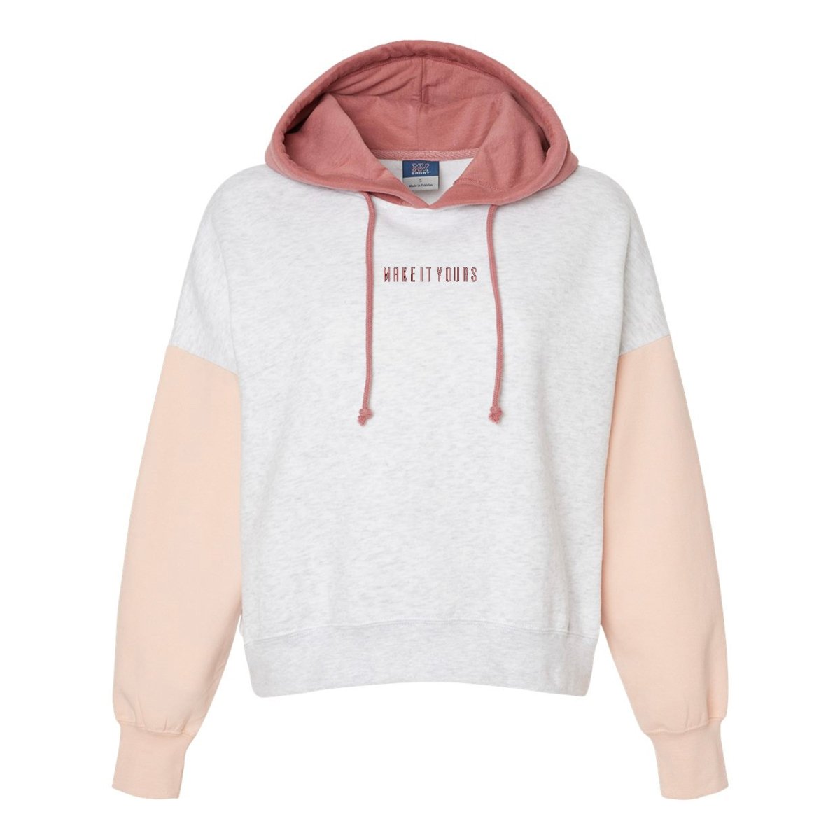 Make It Yours™ Colorblock Hoodie - United Monograms