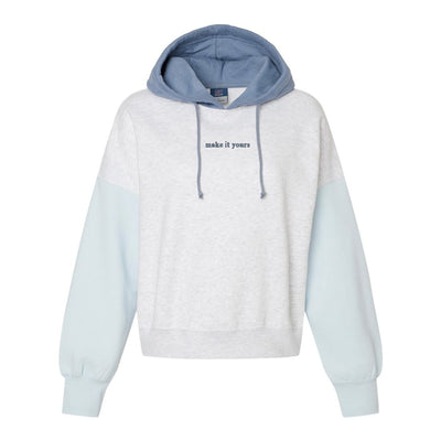 Make It Yours™ Colorblock Hoodie - United Monograms