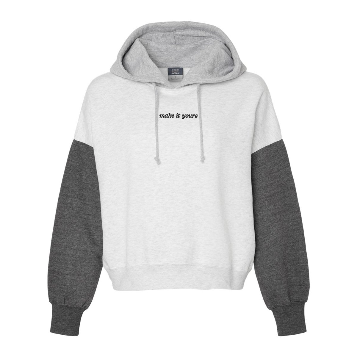 Make It Yours™ Colorblock Hoodie - United Monograms