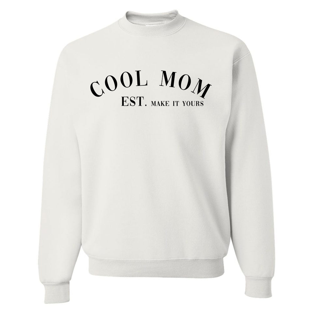 Make It Yours™ 'Cool Mom' Crewneck Sweatshirt - United Monograms