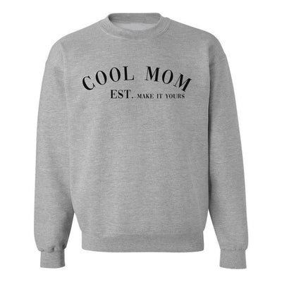 Make It Yours™ 'Cool Mom' Crewneck Sweatshirt - United Monograms