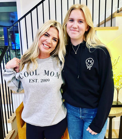Make It Yours™ 'Cool Mom' Crewneck Sweatshirt - United Monograms