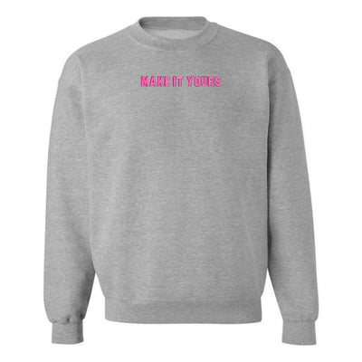 Make It Yours™ Crewneck Sweatshirt - United Monograms