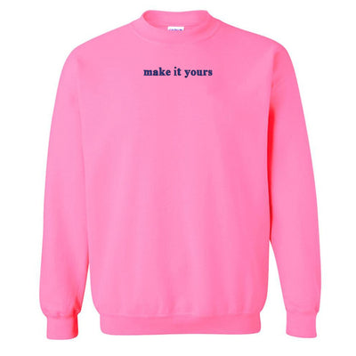 Make It Yours™ Crewneck Sweatshirt - United Monograms