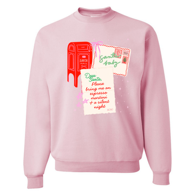Make It Yours™ ‘Dear Santa, Bring Me a Drink’ Crewneck Sweatshirt - United Monograms
