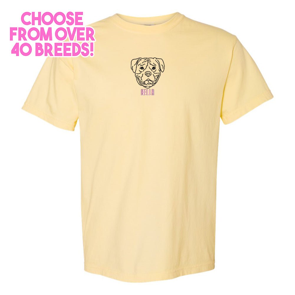 Make It Yours™ Dog Breed Comfort Colors T-Shirt - United Monograms