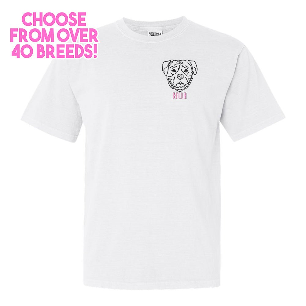 Make It Yours™ Dog Breed Comfort Colors T-Shirt - United Monograms