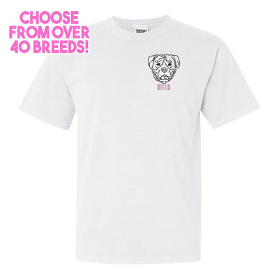 Make It Yours™ Dog Breed Comfort Colors T-Shirt - United Monograms