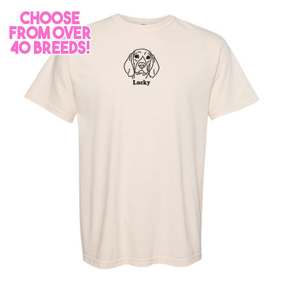 Make It Yours™ Dog Breed Comfort Colors T-Shirt - United Monograms