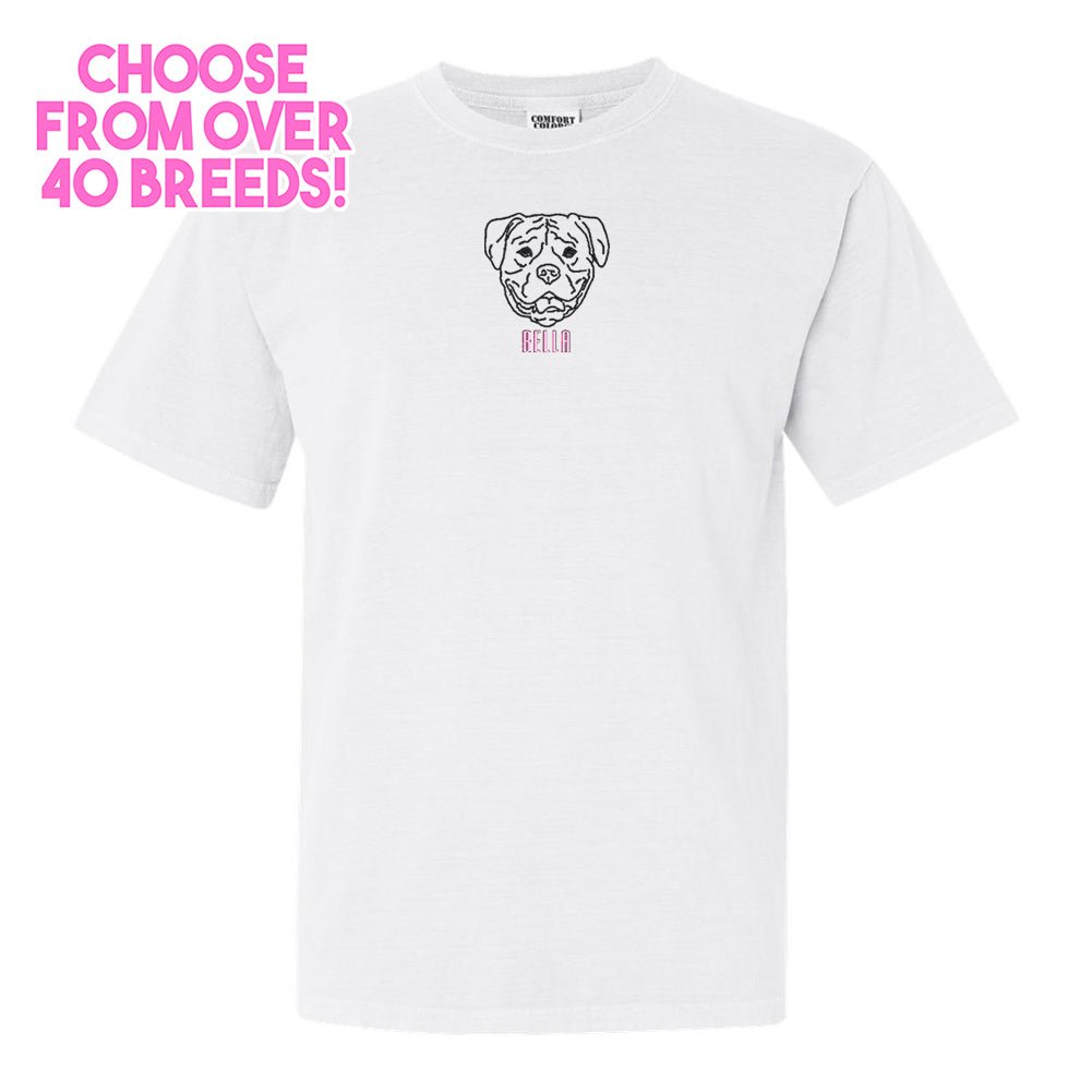Make It Yours™ Dog Breed Comfort Colors T-Shirt - United Monograms