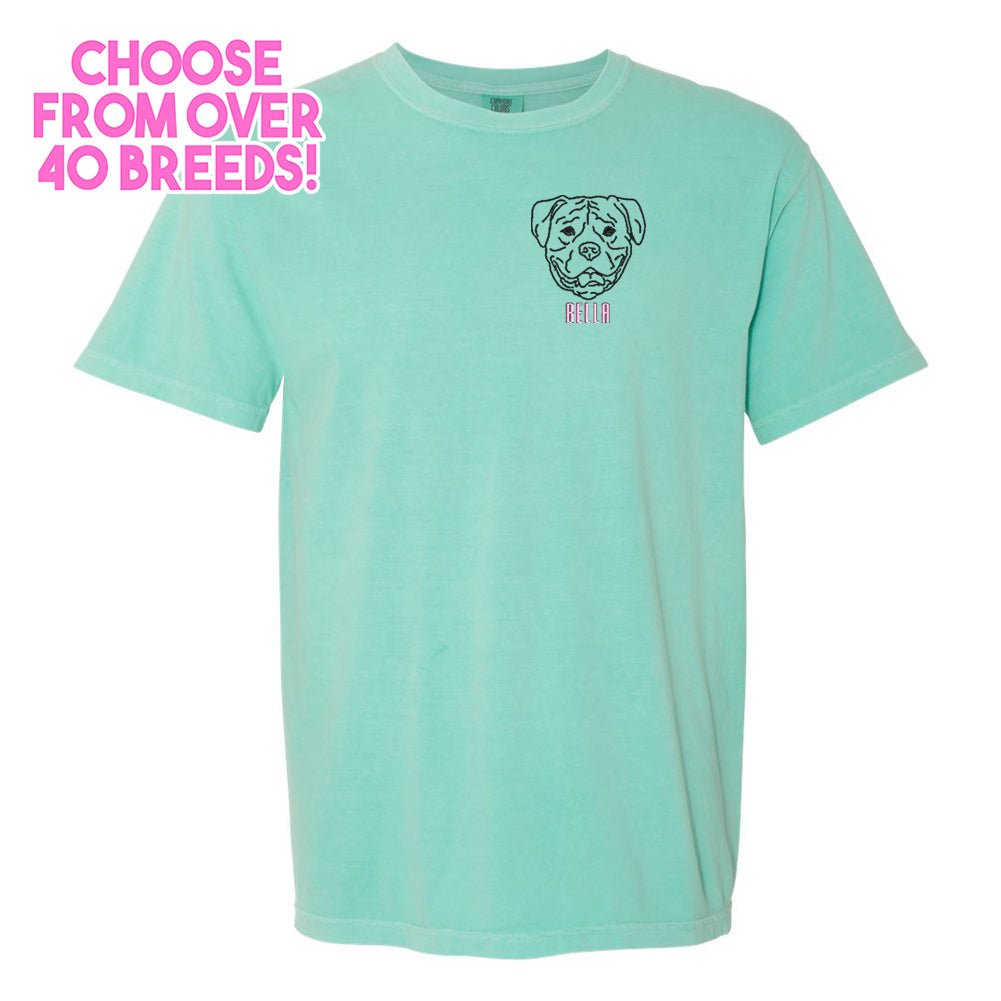Make It Yours™ Dog Breed Comfort Colors T-Shirt - United Monograms