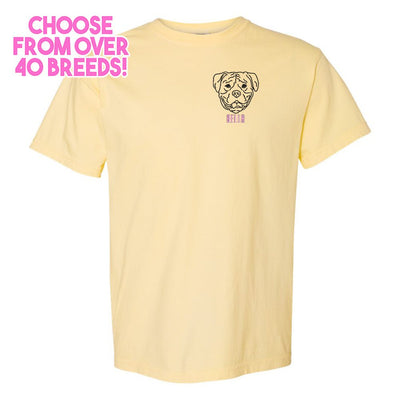 Make It Yours™ Dog Breed Comfort Colors T-Shirt - United Monograms