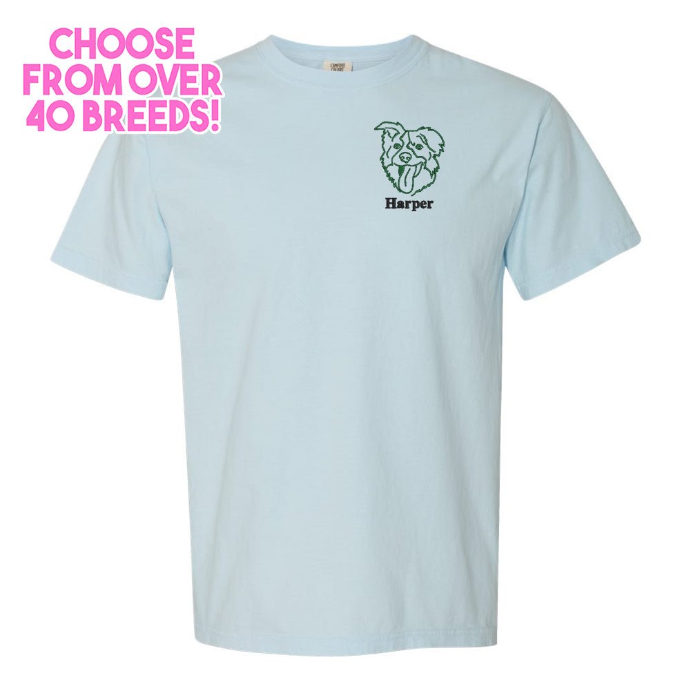 Make It Yours™ Dog Breed Comfort Colors T-Shirt - United Monograms