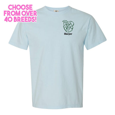 Make It Yours™ Dog Breed Comfort Colors T-Shirt - United Monograms