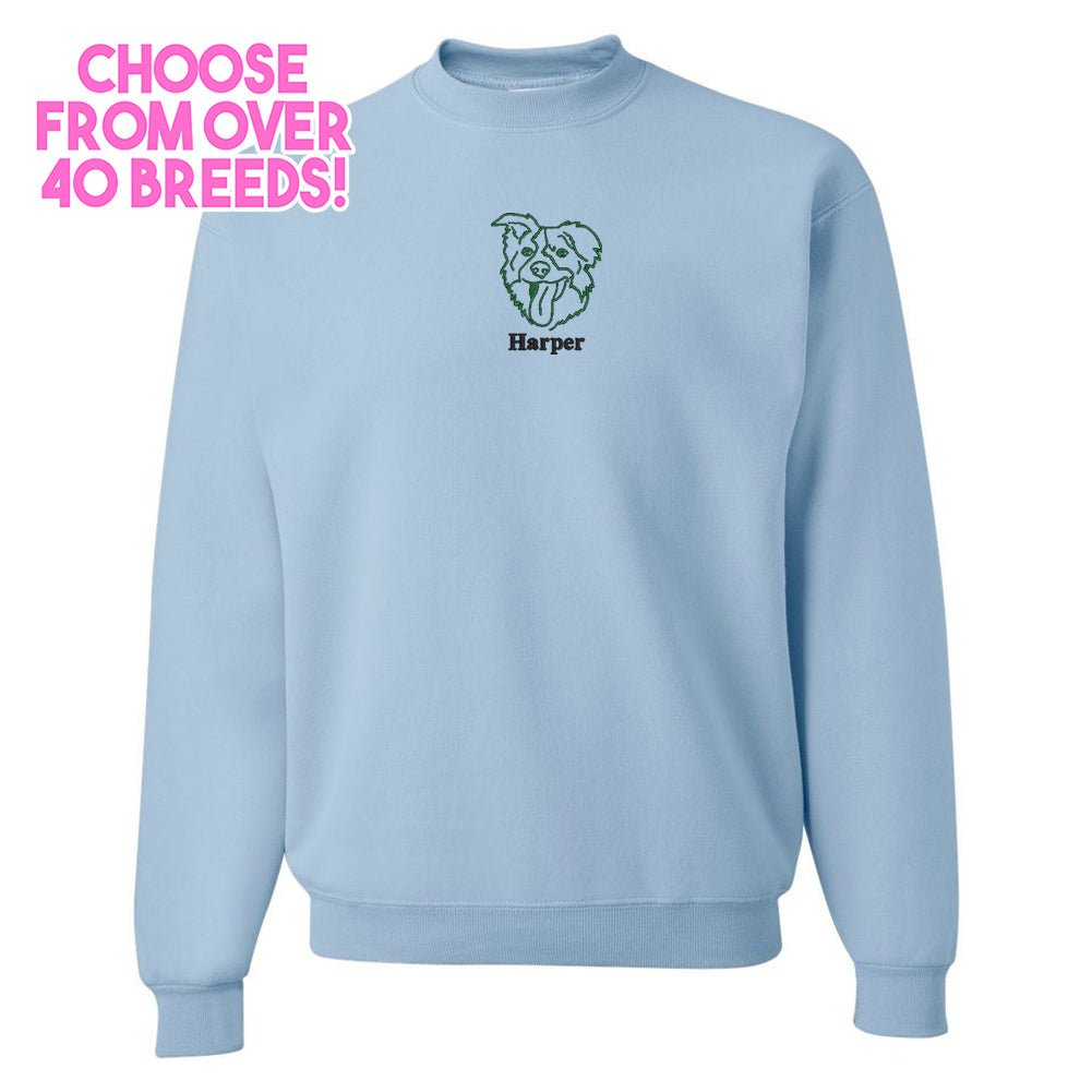 Make It Yours™ Dog Breed Crewneck Sweatshirt - United Monograms