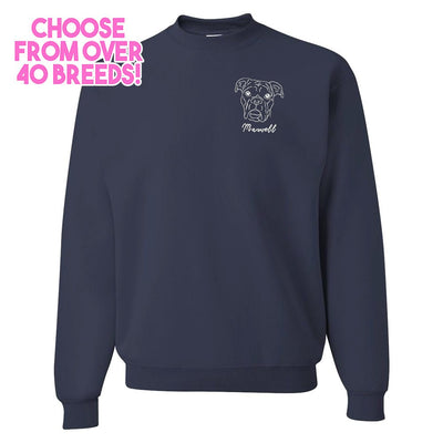Make It Yours™ Dog Breed Crewneck Sweatshirt - United Monograms
