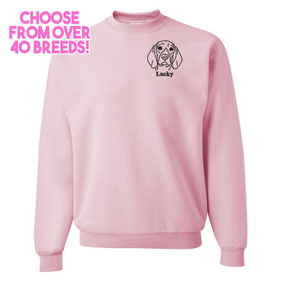 Make It Yours™ Dog Breed Crewneck Sweatshirt - United Monograms
