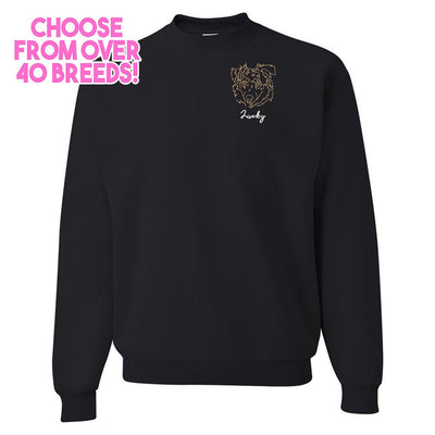 Make It Yours™ Dog Breed Crewneck Sweatshirt - United Monograms