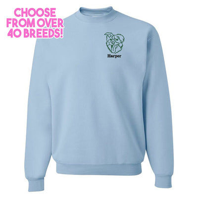 Make It Yours™ Dog Breed Crewneck Sweatshirt - United Monograms