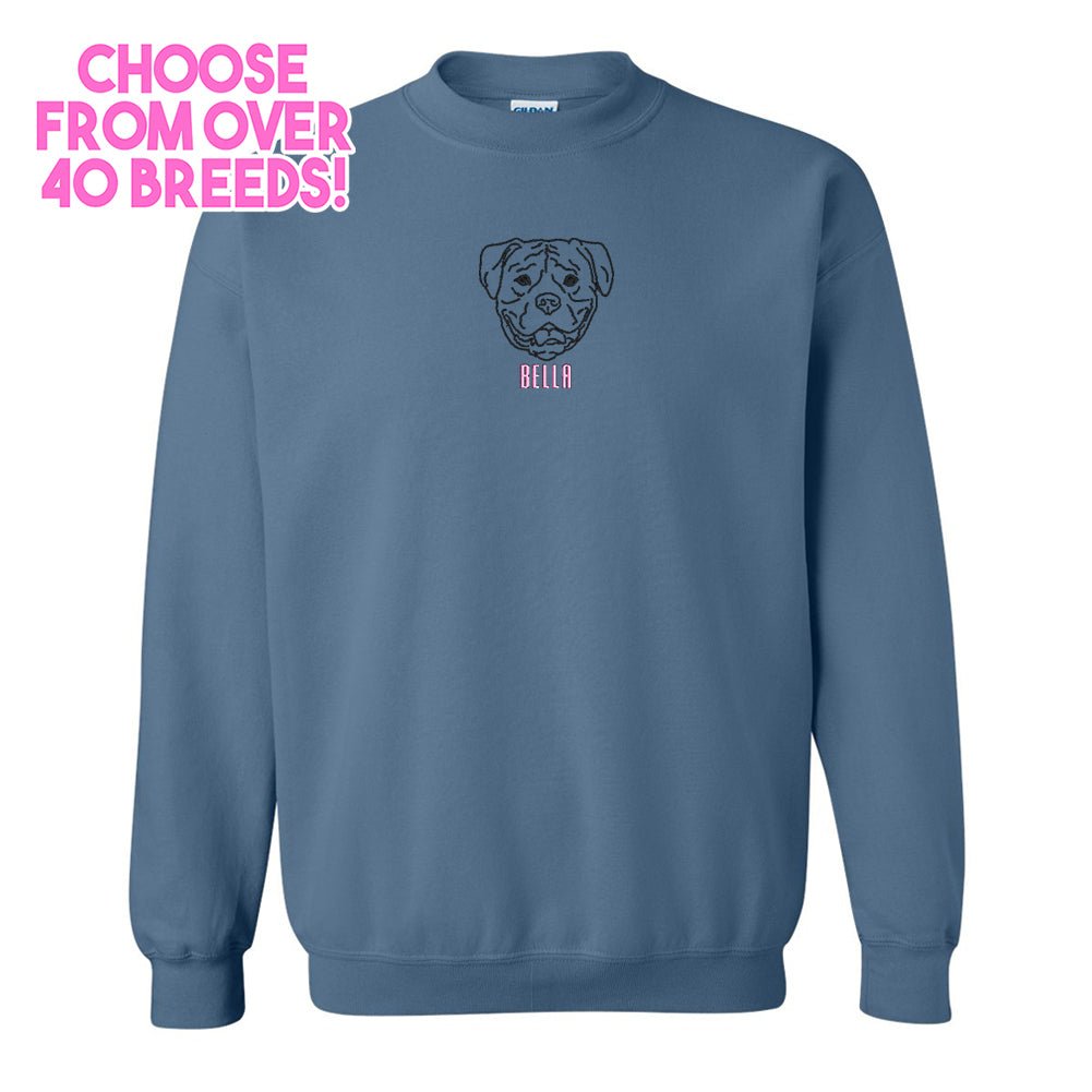 Make It Yours™ Dog Breed Crewneck Sweatshirt - United Monograms