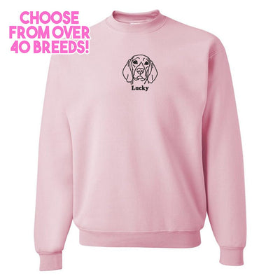 Make It Yours™ Dog Breed Crewneck Sweatshirt - United Monograms