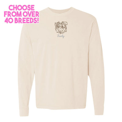 Make It Yours™ Dog Breed Long Sleeve T-Shirt - United Monograms