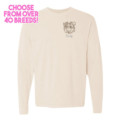 Make It Yours™ Dog Breed Long Sleeve T-Shirt - United Monograms