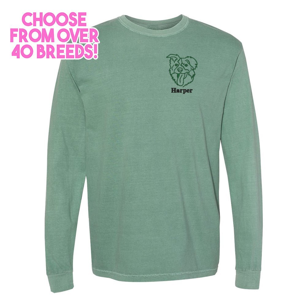 Make It Yours™ Dog Breed Long Sleeve T-Shirt - United Monograms