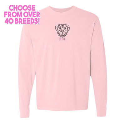 Make It Yours™ Dog Breed Long Sleeve T-Shirt - United Monograms