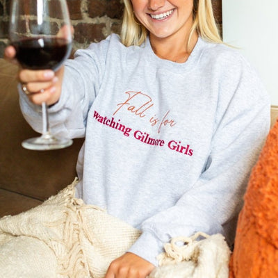 Make It Yours™ 'Fall Is For' Crewneck Sweatshirt - United Monograms