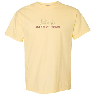 Make It Yours™ 'Fall Is For' T-Shirt - United Monograms