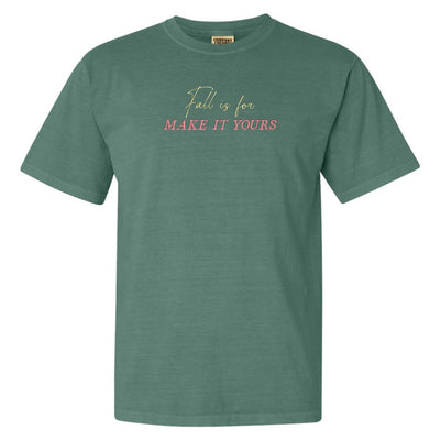 Make It Yours™ 'Fall Is For' T-Shirt - United Monograms
