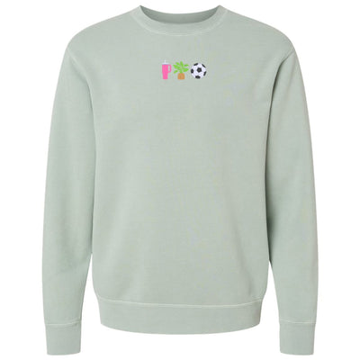 Make It Yours™ 'Favorite Things Icons' Embroidered Cozy Crew - United Monograms
