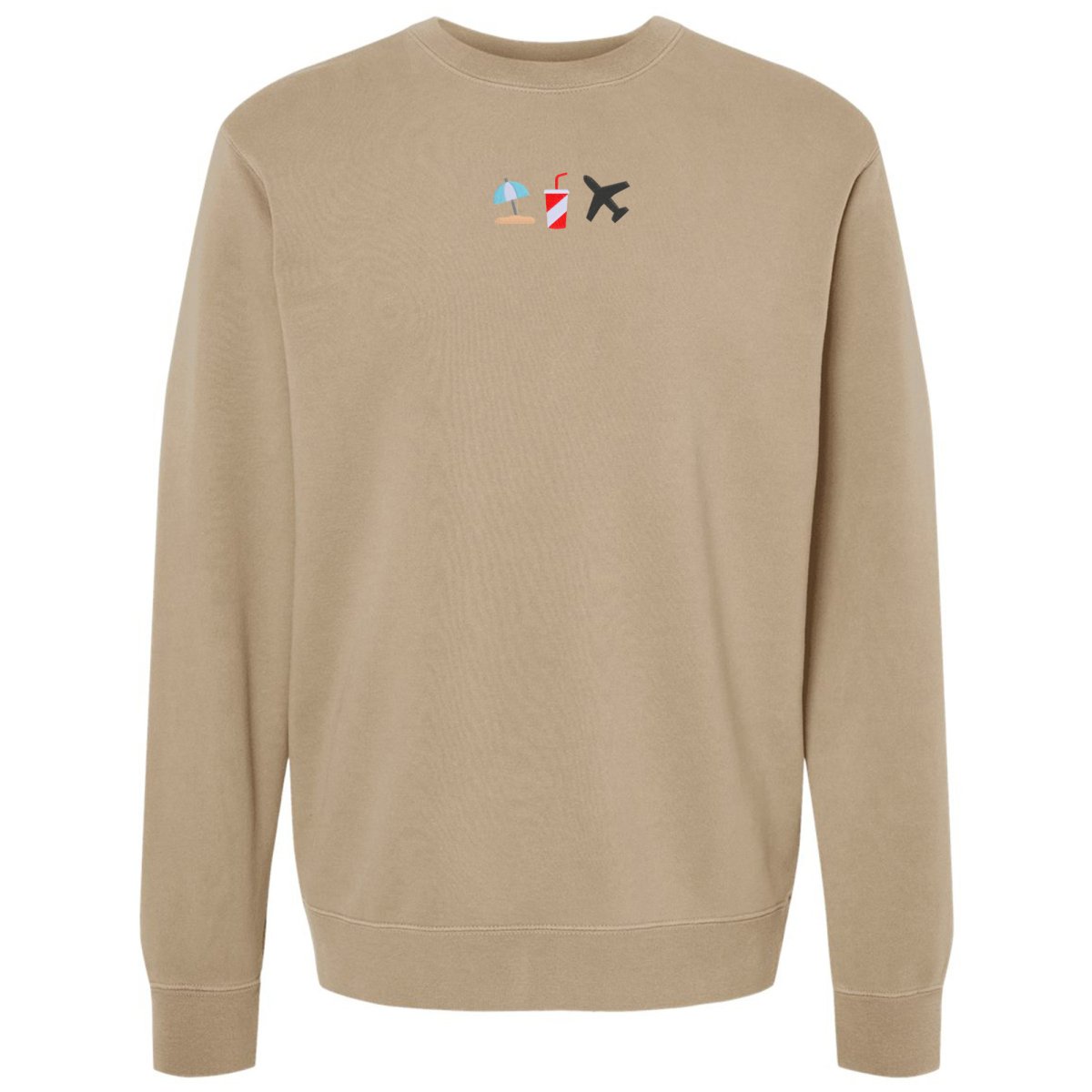 Make It Yours™ 'Favorite Things Icons' Embroidered Cozy Crew - United Monograms