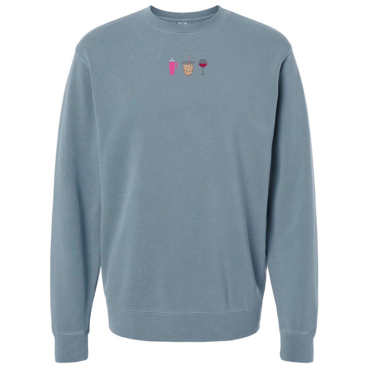 Make It Yours™ 'Favorite Things Icons' Embroidered Cozy Crew - United Monograms