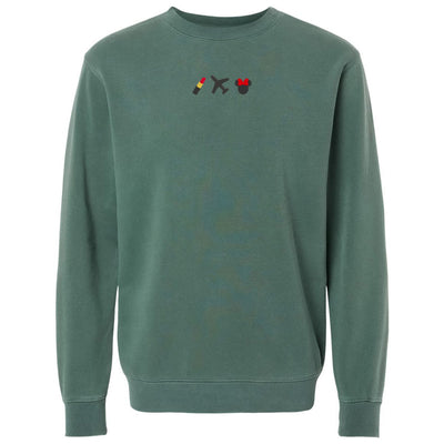 Make It Yours™ 'Favorite Things Icons' Embroidered Cozy Crew - United Monograms