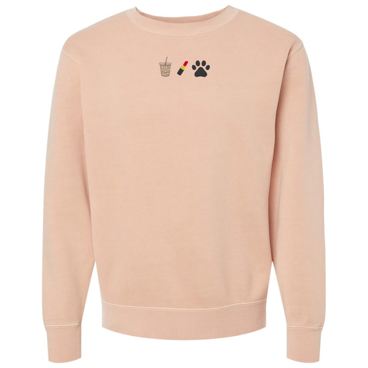 Make It Yours™ 'Favorite Things Icons' Embroidered Cozy Crew - United Monograms