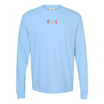 Make It Yours™ 'Favorite Things Icons' Embroidered Long Sleeve T-Shirt - United Monograms