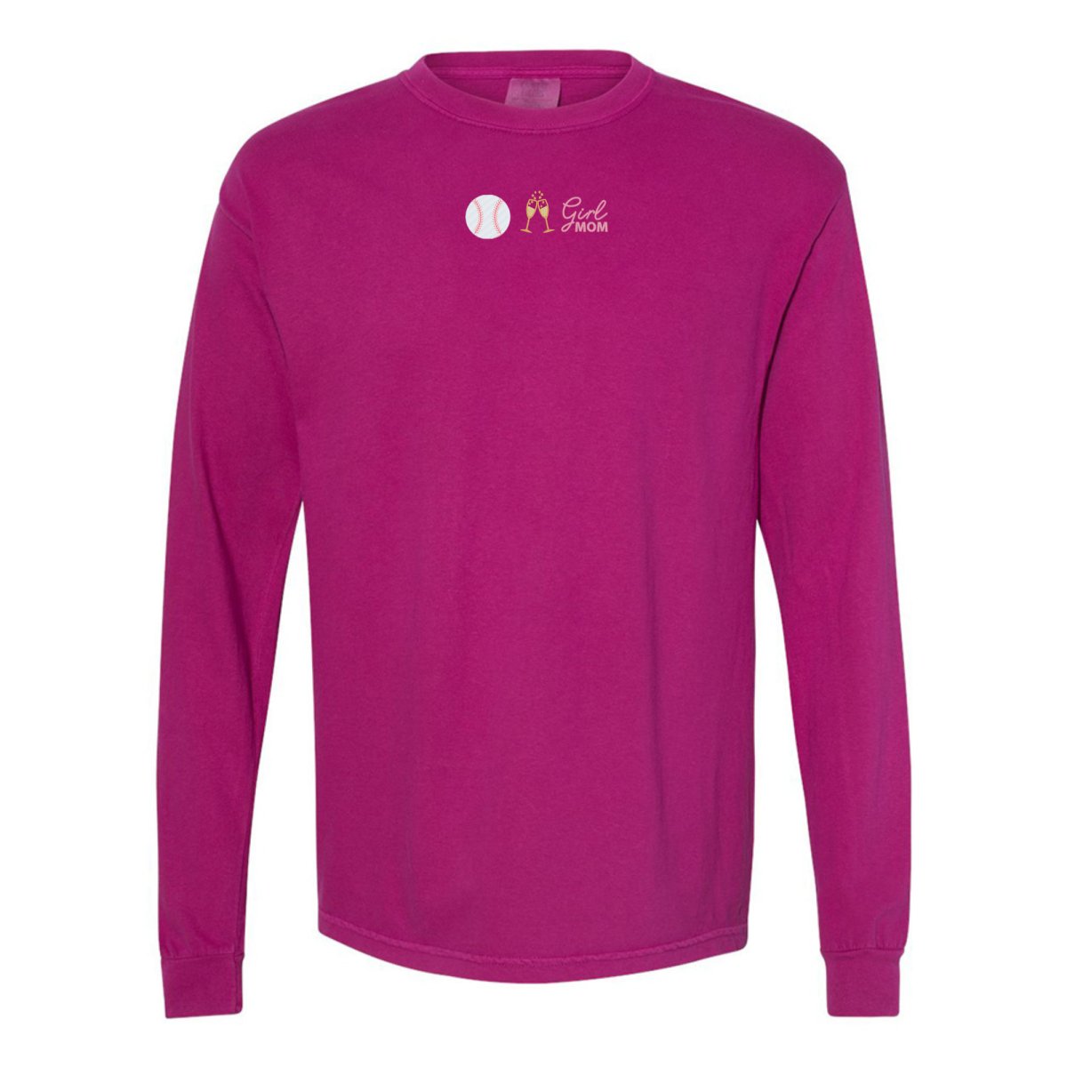 Make It Yours™ 'Favorite Things Icons' Embroidered Long Sleeve T-Shirt - United Monograms