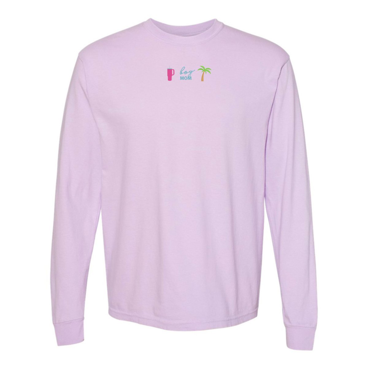 Make It Yours™ 'Favorite Things Icons' Embroidered Long Sleeve T-Shirt - United Monograms