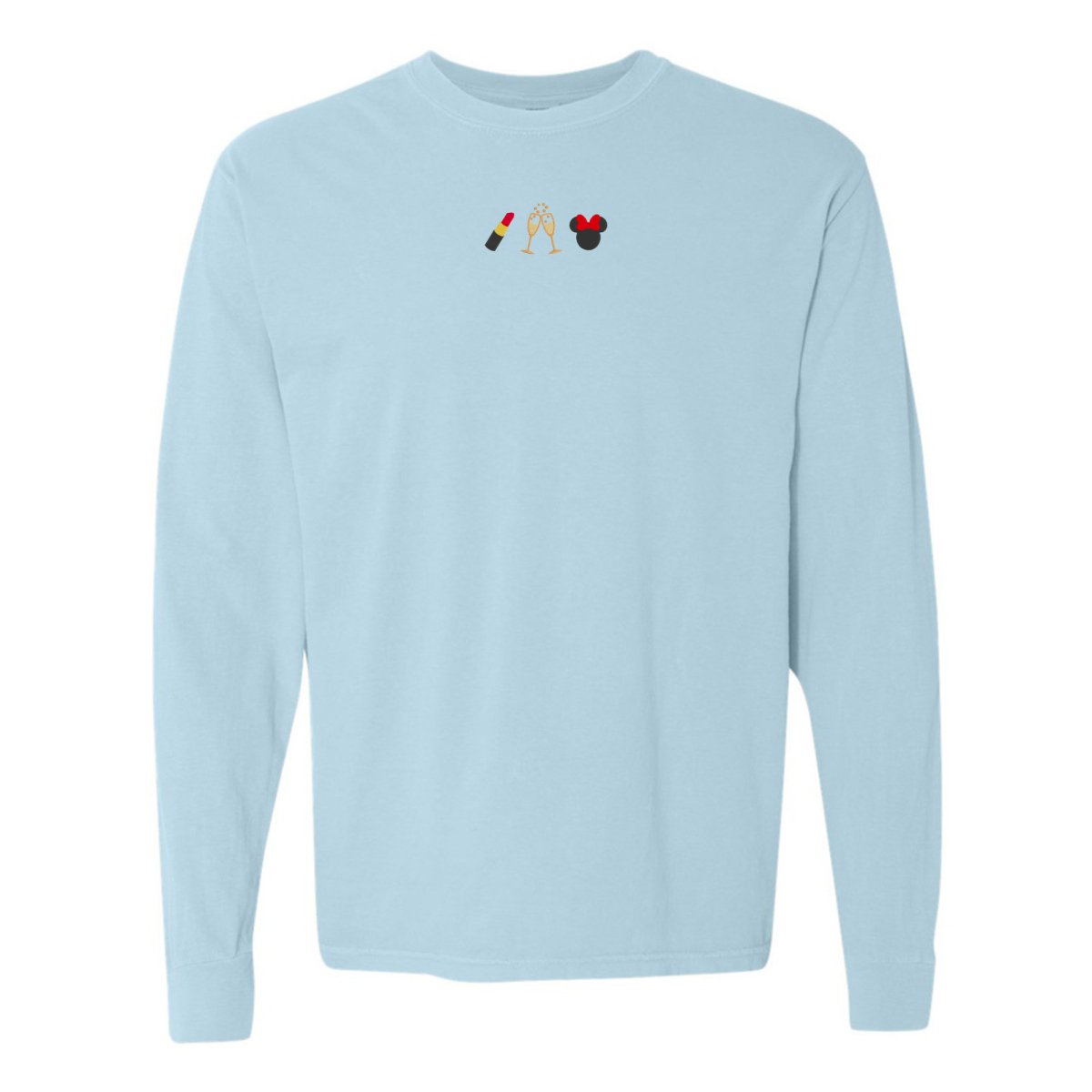 Make It Yours™ 'Favorite Things Icons' Embroidered Long Sleeve T-Shirt - United Monograms