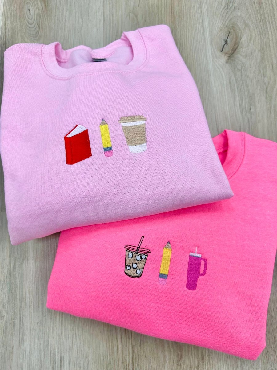 Make It Yours™ 'Favorite Things Icons' Embroidered Sweatshirt - United Monograms
