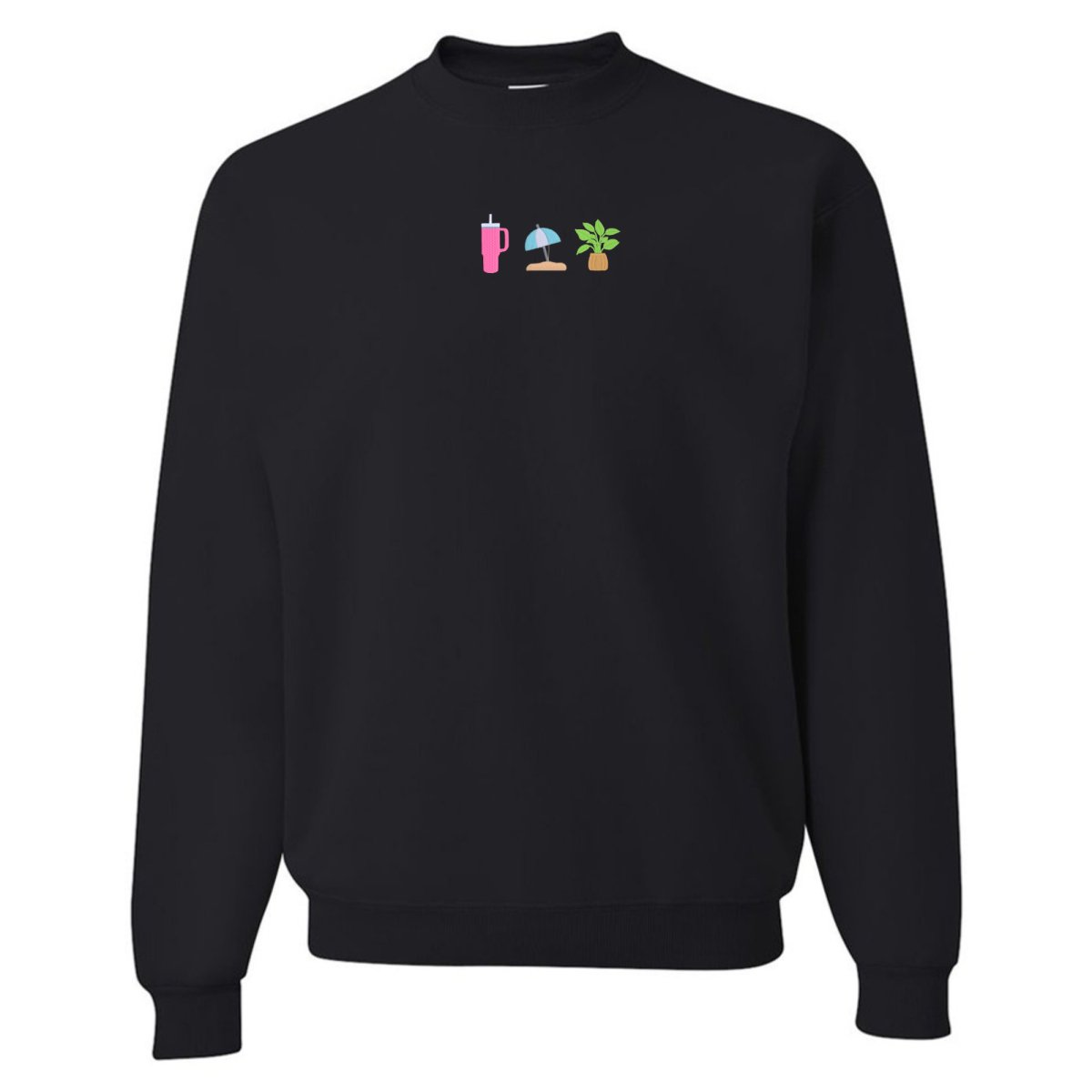 Make It Yours™ 'Favorite Things Icons' Embroidered Sweatshirt - United Monograms