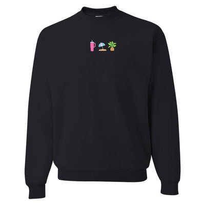 Make It Yours™ 'Favorite Things Icons' Embroidered Sweatshirt - United Monograms