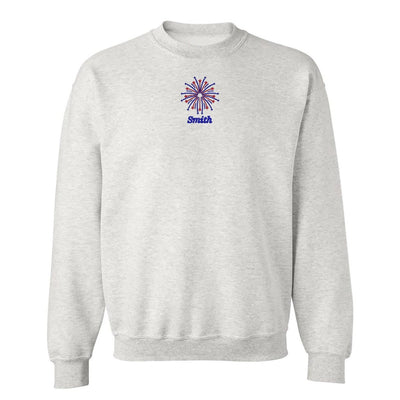 Make it Yours™ 'Firework' Crewneck Sweatshirt - United Monograms
